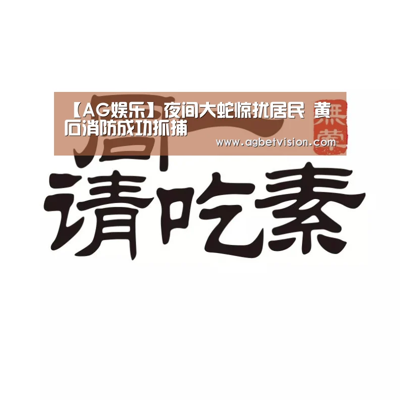 【AG娱乐】夜间大蛇惊扰居民 黄石消防成功抓捕(图1) AG娱乐